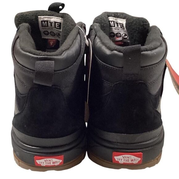 Vans Hiking Boots Men 9 Black Ultrarange EXO Hi MTE 1 Suede Lace Up Sneaker NEW main image 10